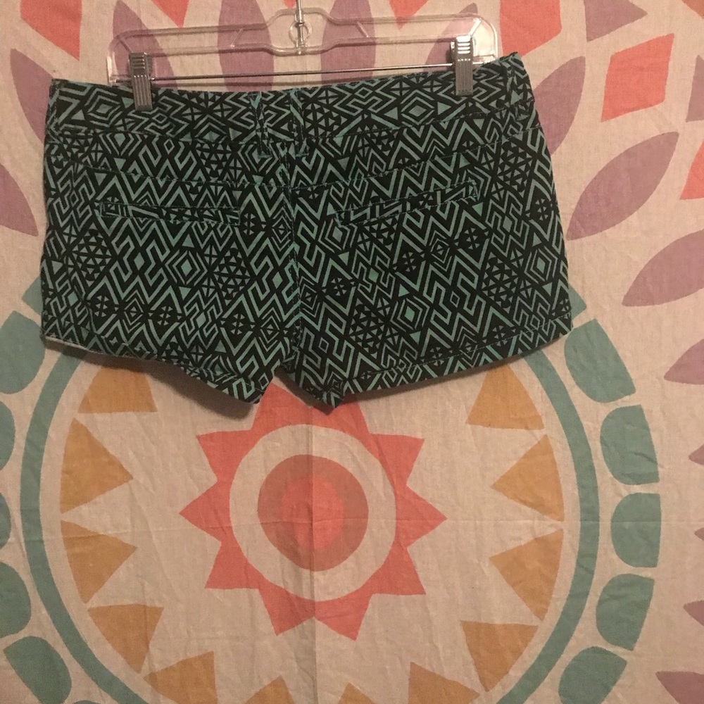 Aztec pattern shorts